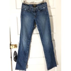 Womens Lucky Brand distressed denim jeans sz 4
